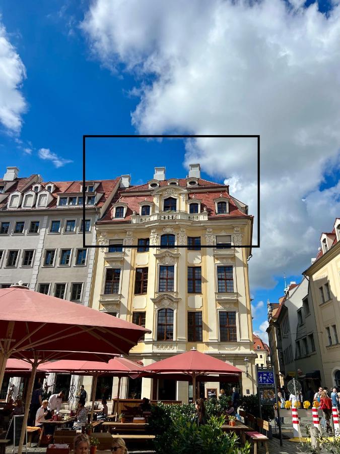 דרזדן Luxus Suite Mit Einmaligem Blick Auf Die Frauenkirche מראה חיצוני תמונה
