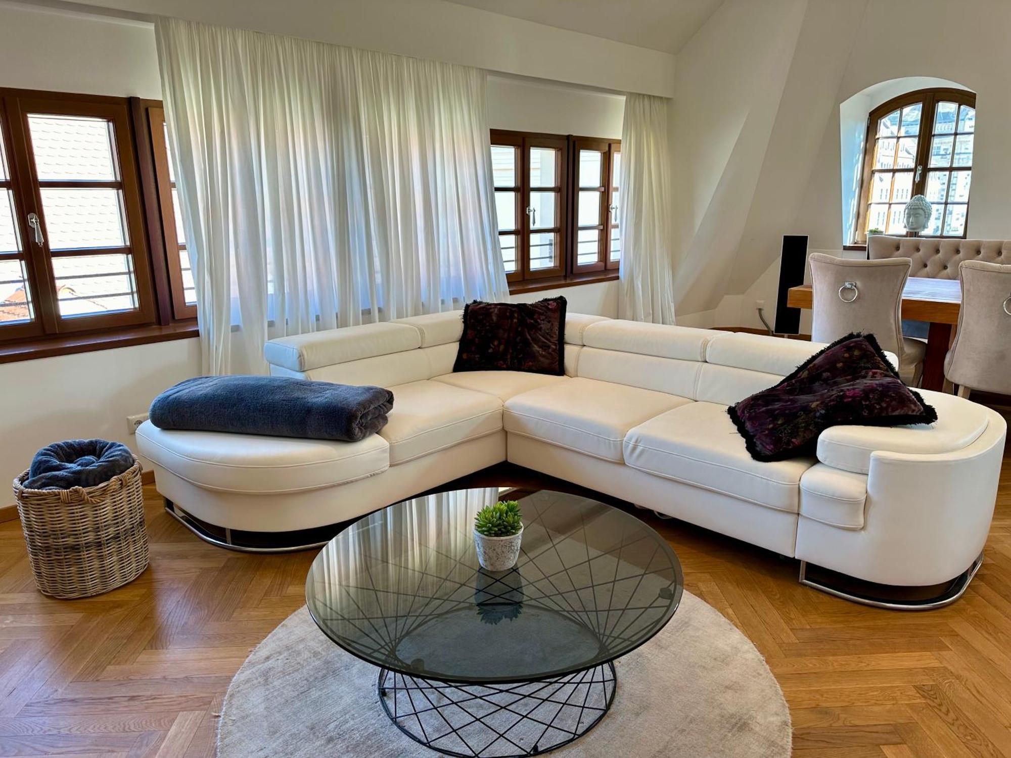 דרזדן Luxus Suite Mit Einmaligem Blick Auf Die Frauenkirche מראה חיצוני תמונה